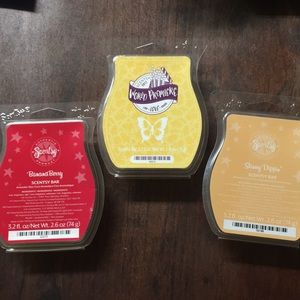 3 Scentsy bars